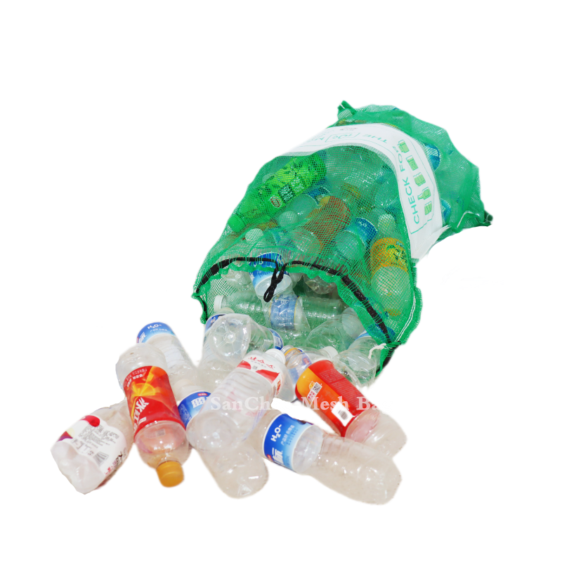 4021 Rubbish Mesh bag with Label