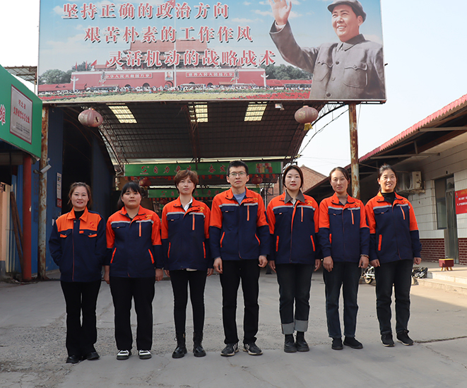 PE mesh bag Quality Control Team