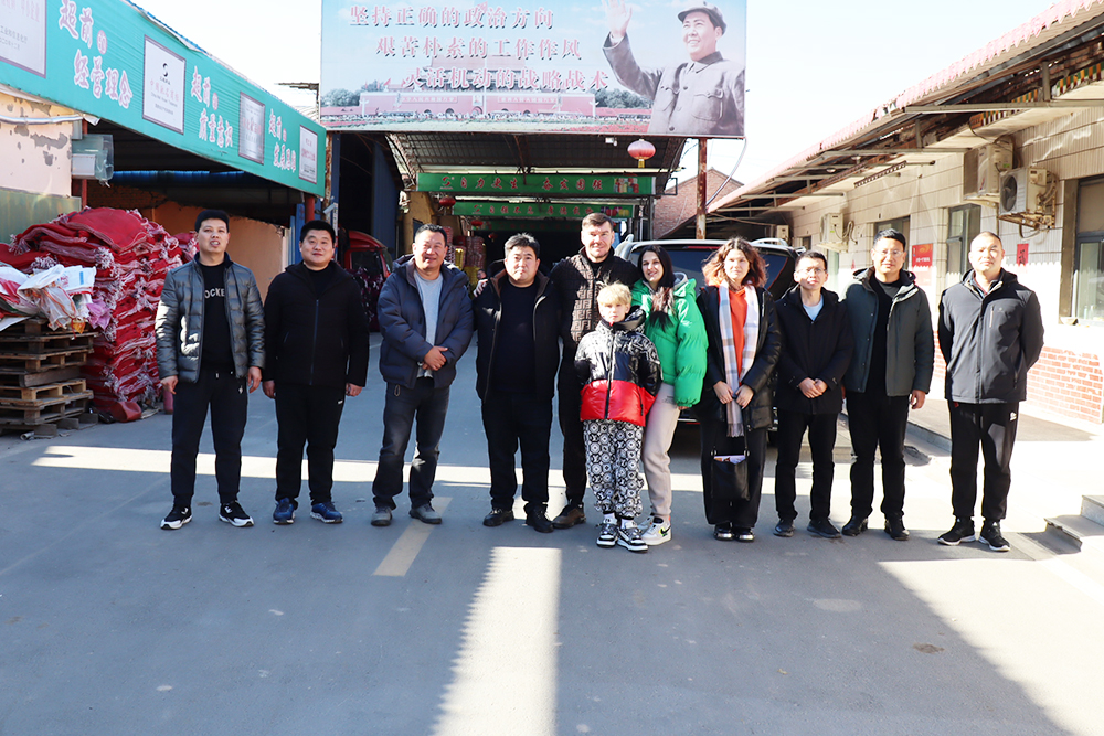 PP mesh bag Customer Visit