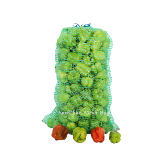 3003 Chili Raschel Mesh Bag