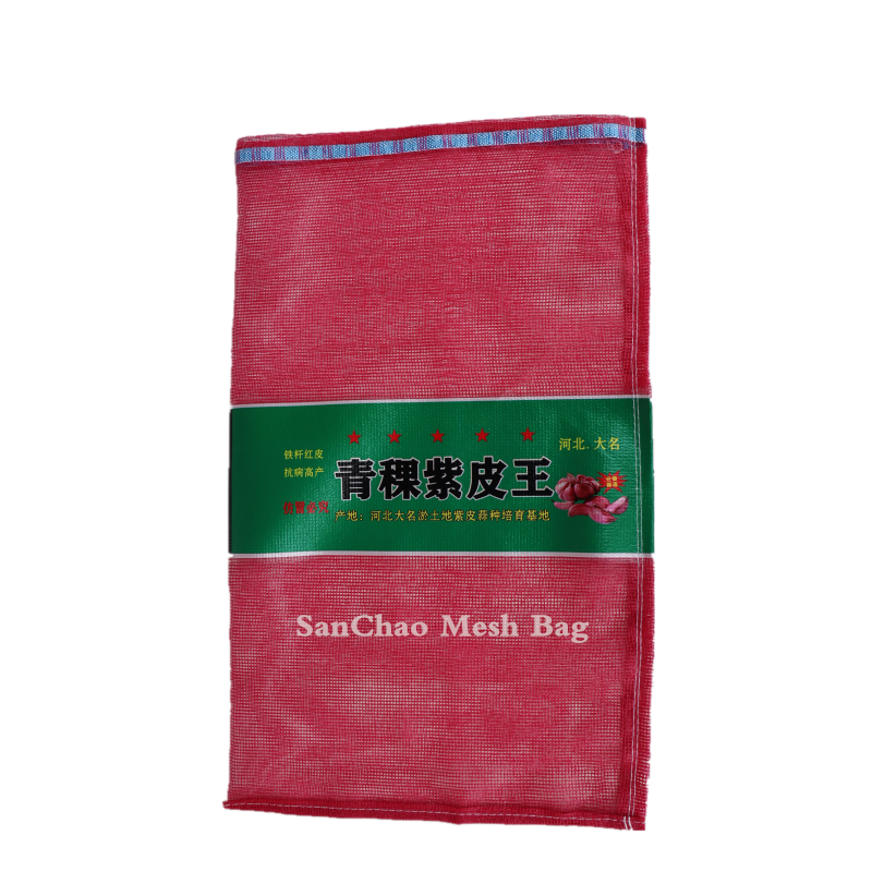 4023 Garlic Mesh bag with Label