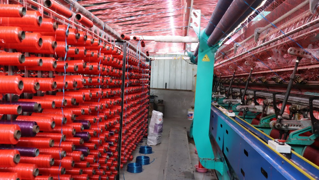 leno PP mesh bag Raschel Knitting Workshop