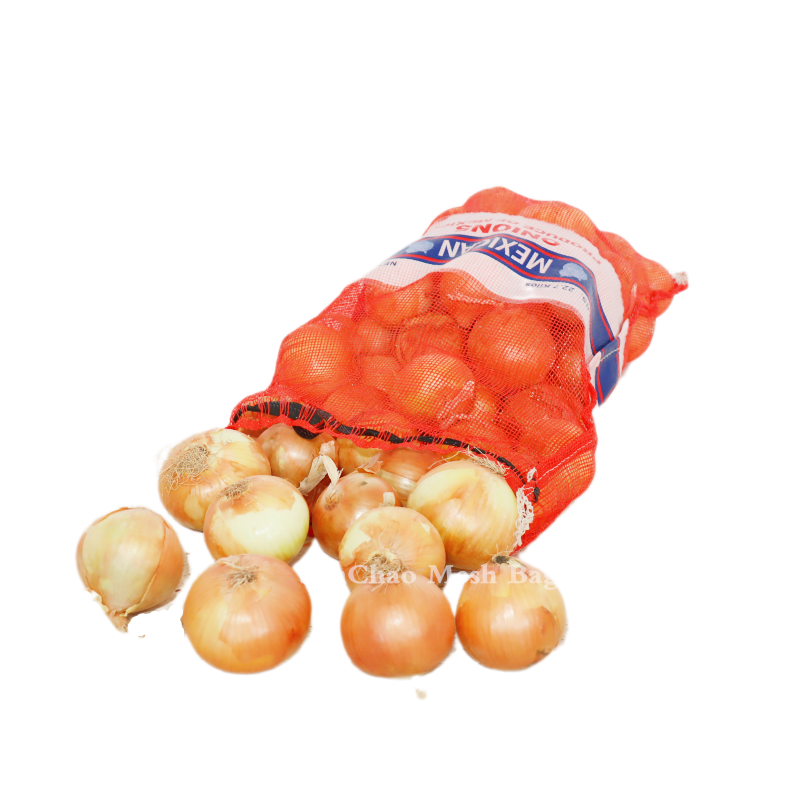 4002 Onion Mesh Bag with Label