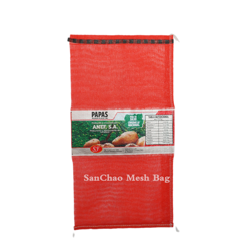 4009 Potato Mesh bag with Label