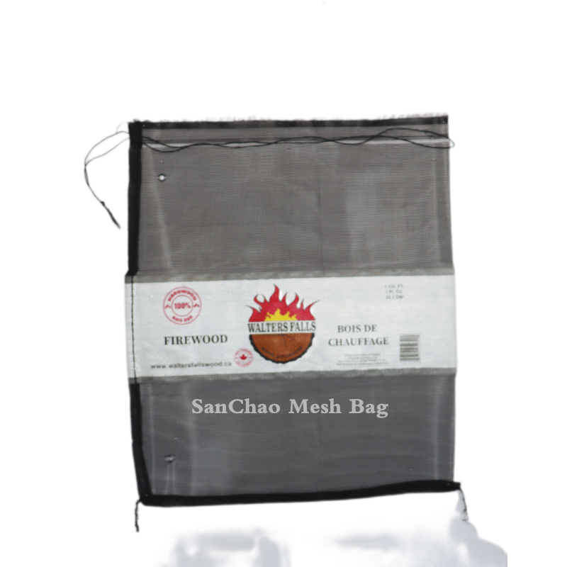 4026 Firewood Mesh bag with Label