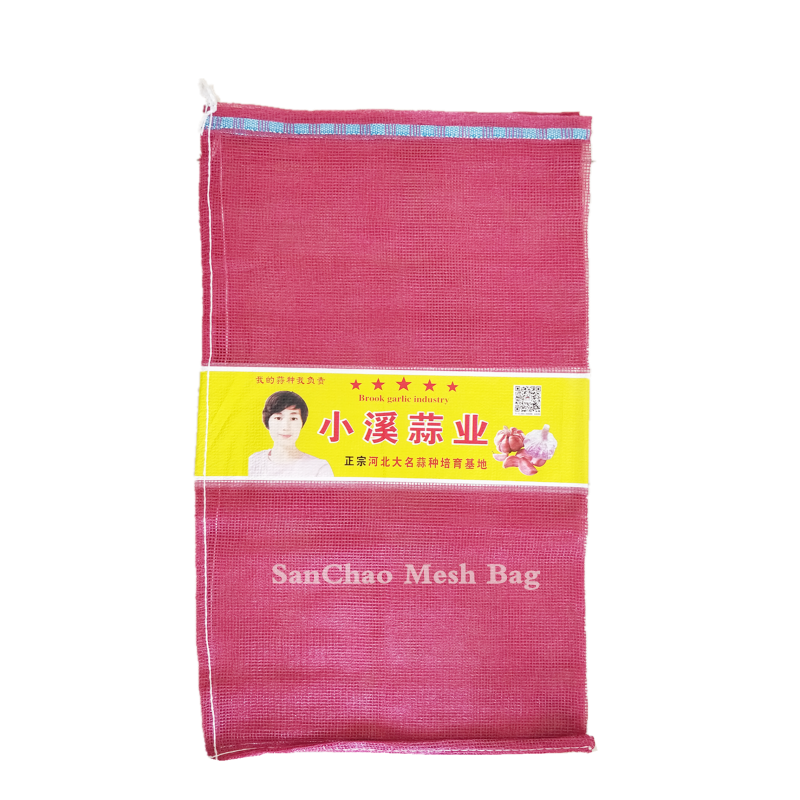 4023 Garlic Mesh bag with Label
