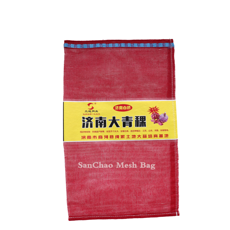 4023 Garlic Mesh bag with Label