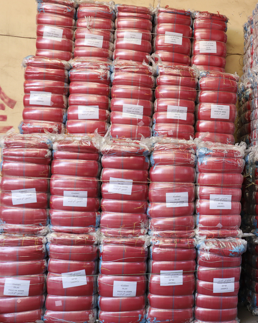 leno bag with label Packaging Product Wholesaler