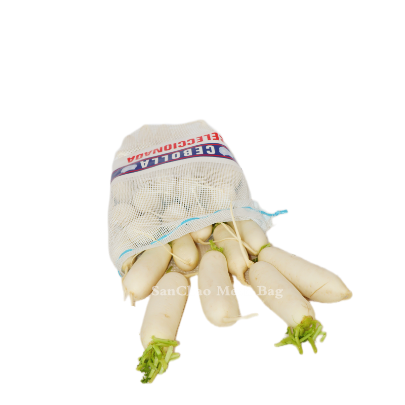 4012 Radish Mesh bag with Label