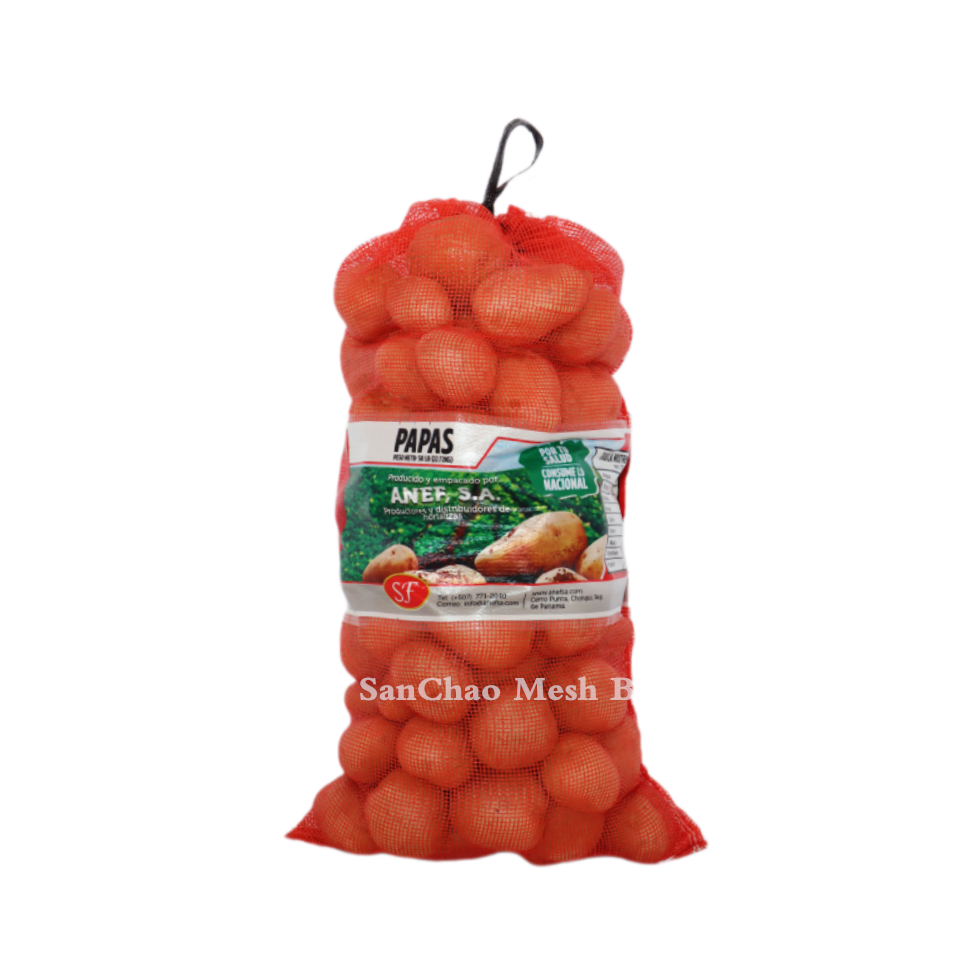 4009 Potato Mesh bag with Label