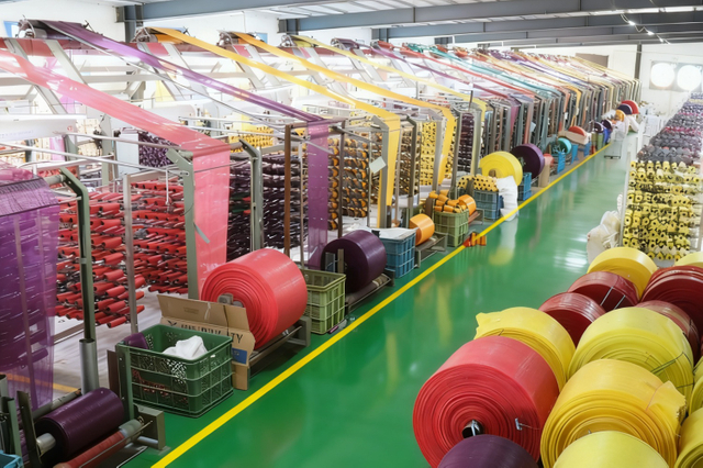 packaging PE mesh bag Loom Workshop