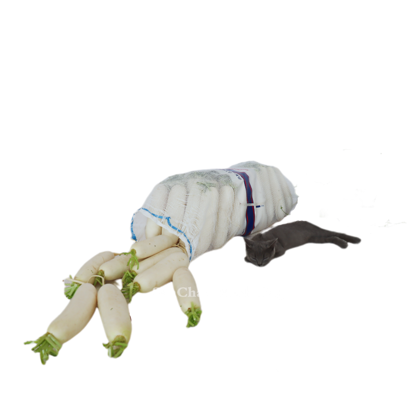 4014 Radish Mesh bag with Label