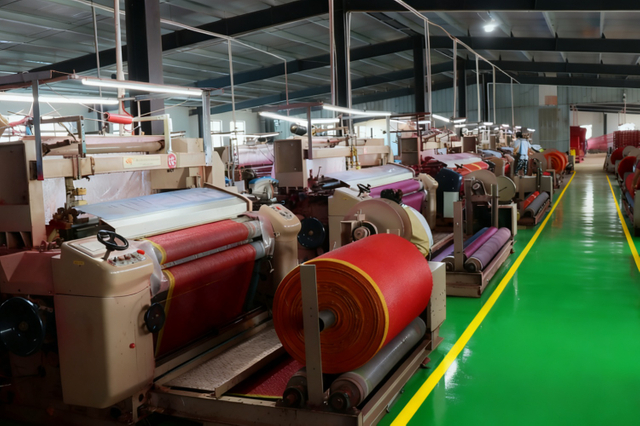solid PE mesh bag Flat Loom Workshop
