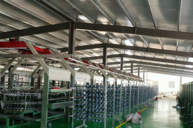 50kg PP mesh bag Loom Workshop