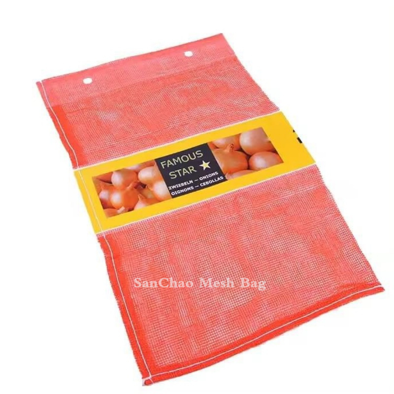 5004 Onion Wicketed Leno Mesh Bag